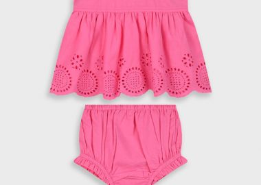 Σετ μπλούζα και εσώρουχο για βρεφικό κορίτσι (3 - 18 μηνών) | ΦΡΑΟΥΛΑ - Energiers - 